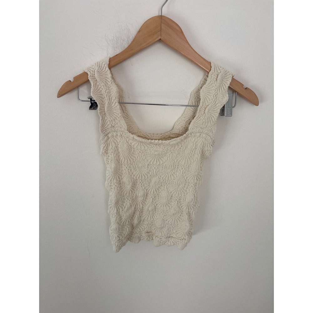 Free People Love Letter Cami Size XS/S Cream - Picture 1 of 3